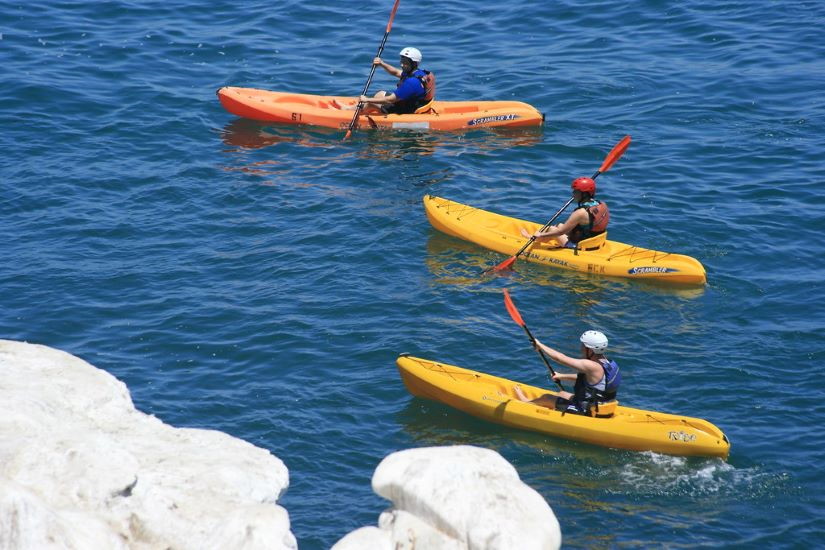 Kayaking on La Jolla Beach
